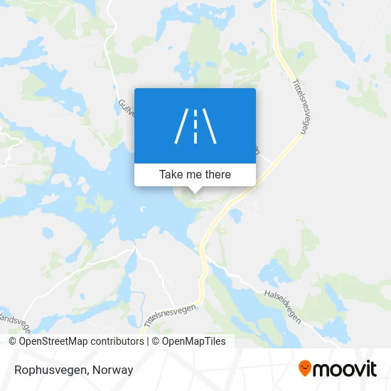 Rophusvegen map