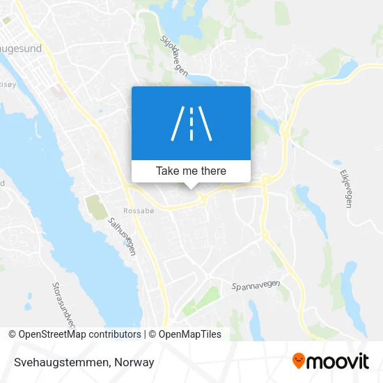 Svehaugstemmen map