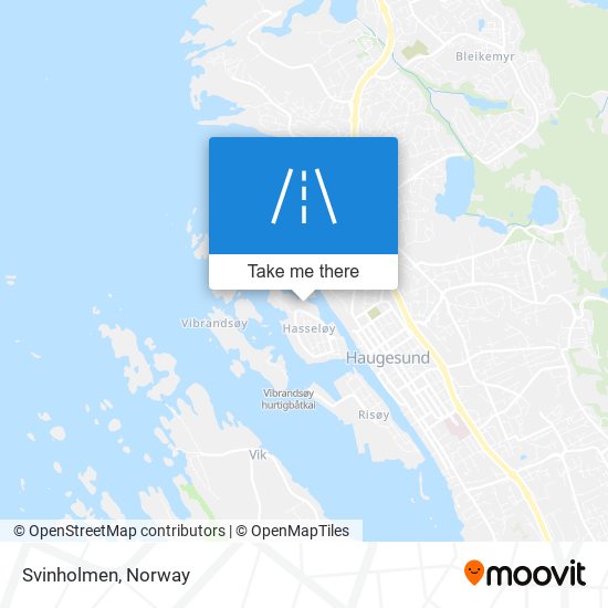 Svinholmen map