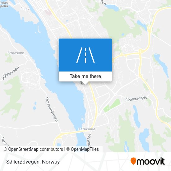 Søllerødvegen map