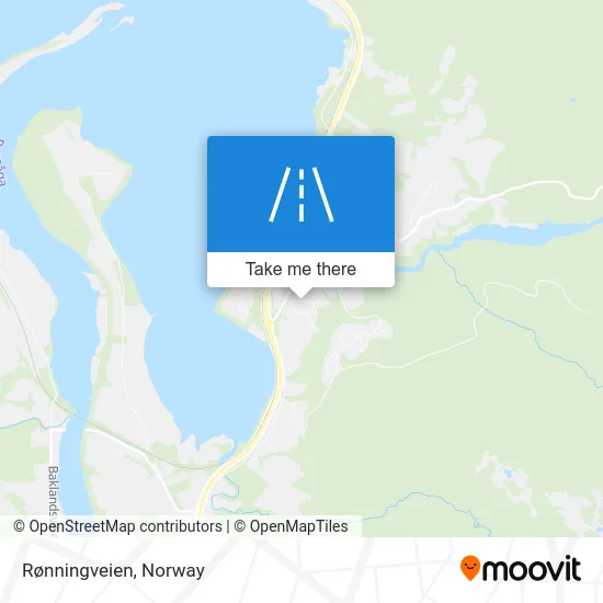 Rønningveien map