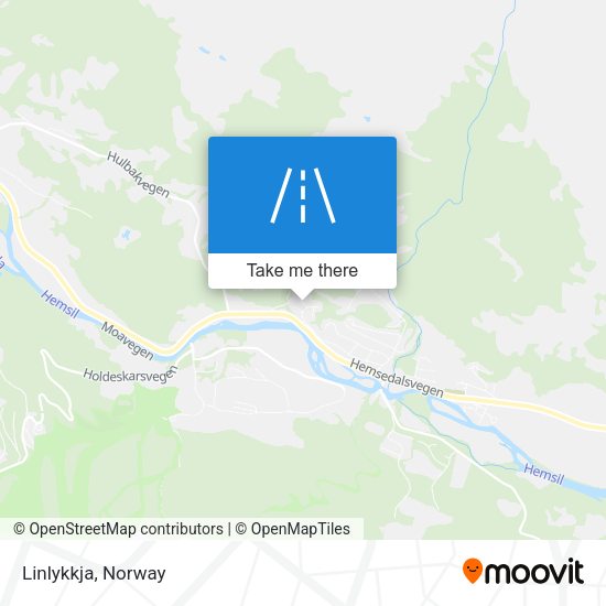 Linlykkja map