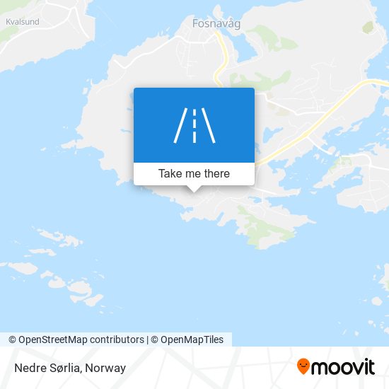 Nedre Sørlia map