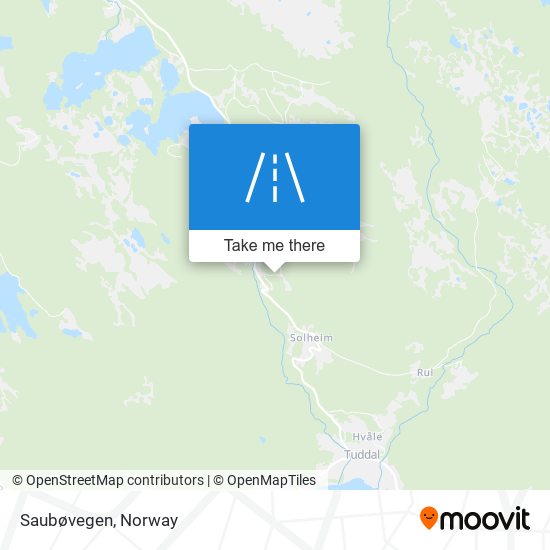 Saubøvegen map