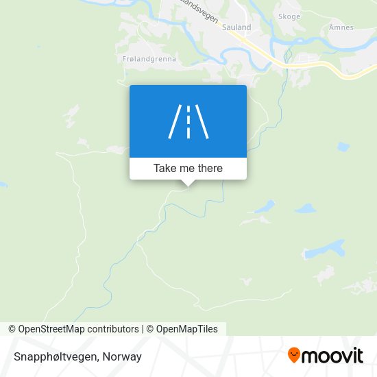 Snapphøltvegen map
