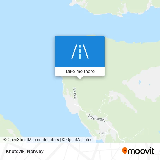 Knutsvik map