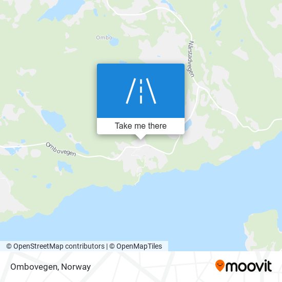 Ombovegen map