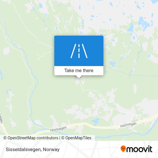 Sisseldalsvegen map