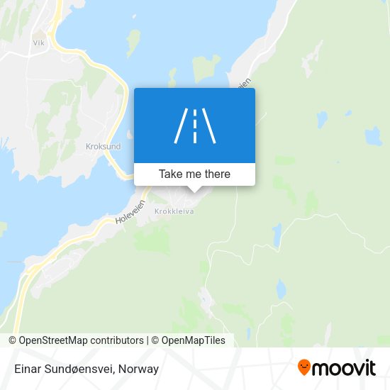 Einar Sundøensvei map