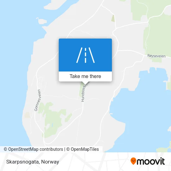 Skarpsnogata map