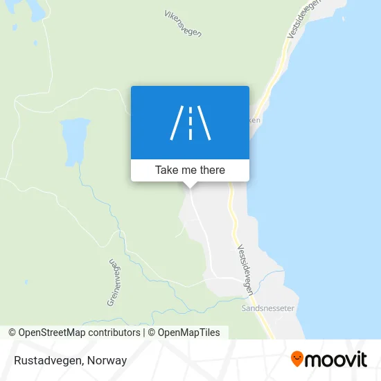 Rustadvegen map