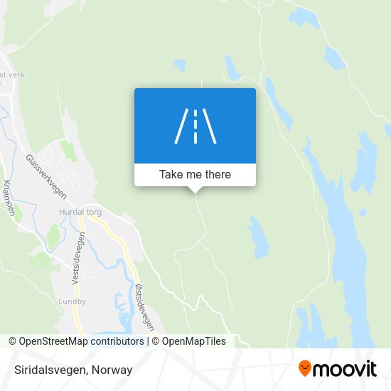 Siridalsvegen map