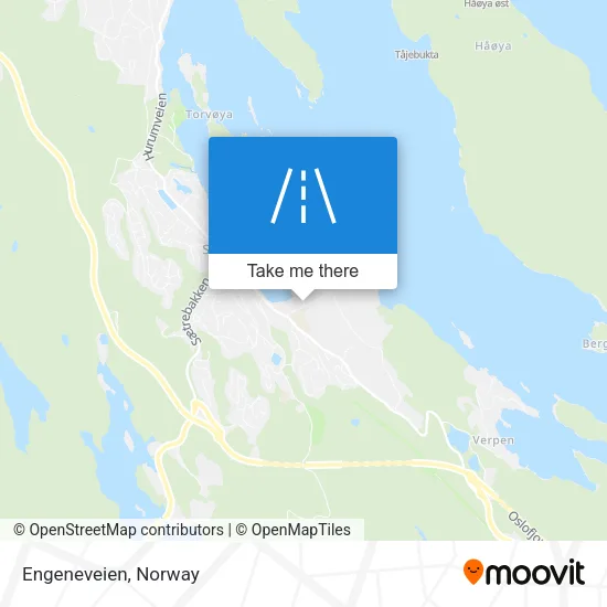 Engeneveien map