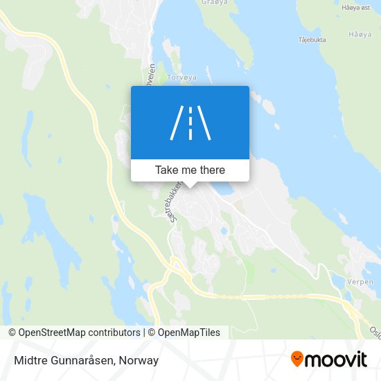Midtre Gunnaråsen map