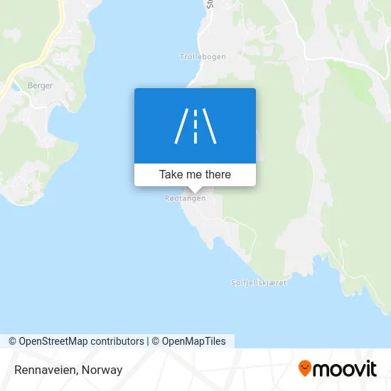 Rennaveien map