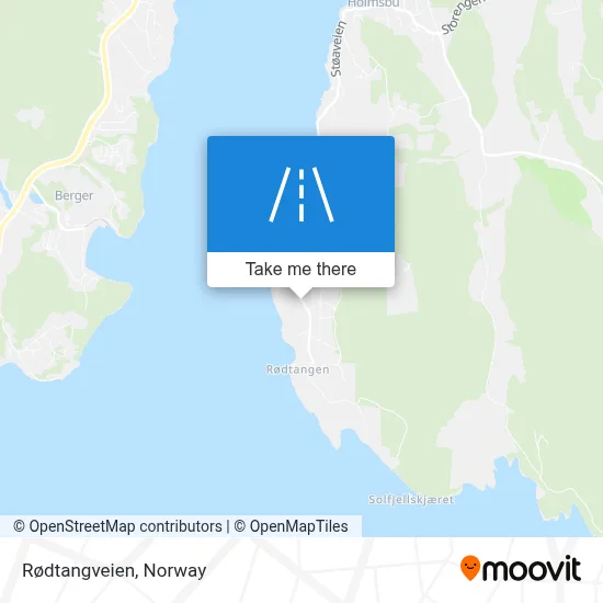 Rødtangveien map