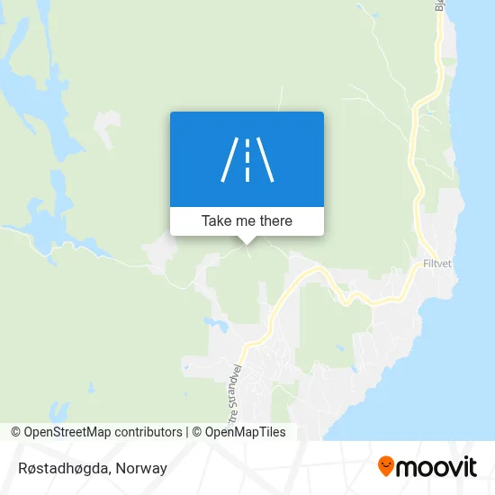 Røstadhøgda map