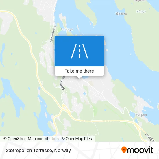 Sætrepollen Terrasse map