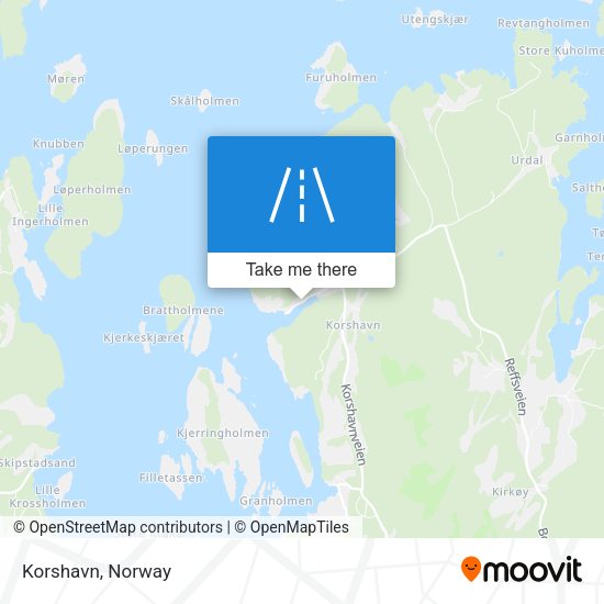 Korshavn map