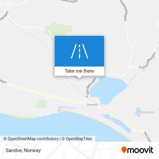 Sandve map