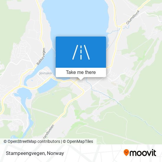 Stampeengvegen map