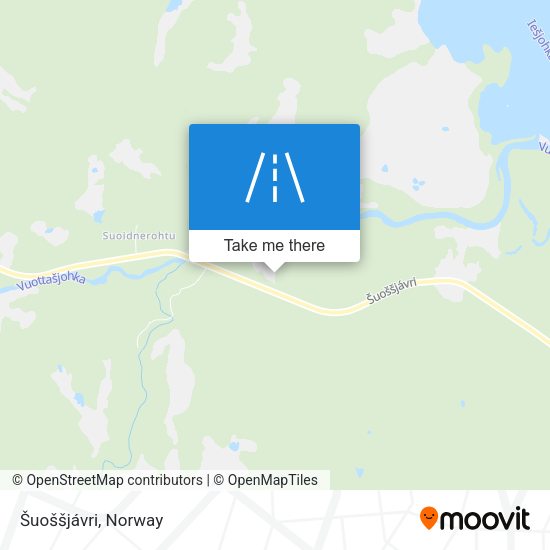 Šuoššjávri map