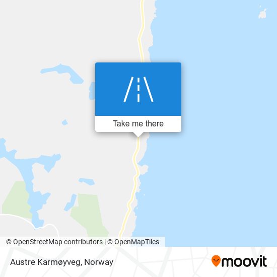 Austre Karmøyveg map