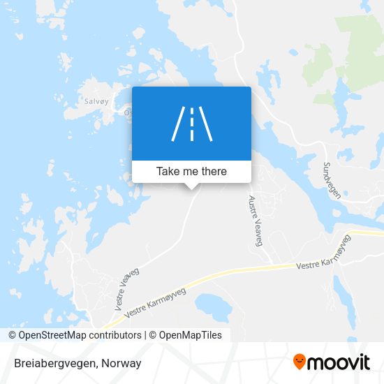 Breiabergvegen map