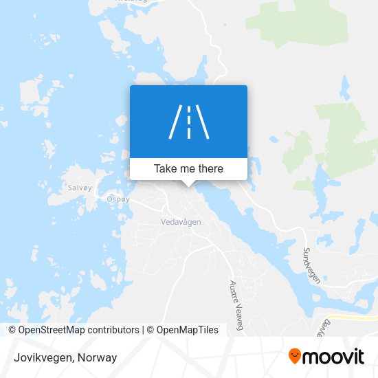 Jovikvegen map