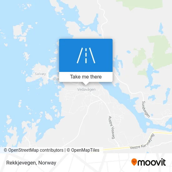 Rekkjevegen map