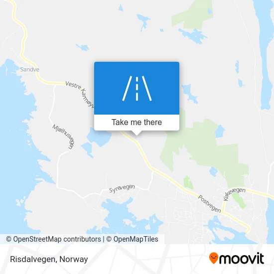 Risdalvegen map