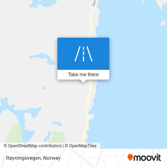 Røyningsvegen map
