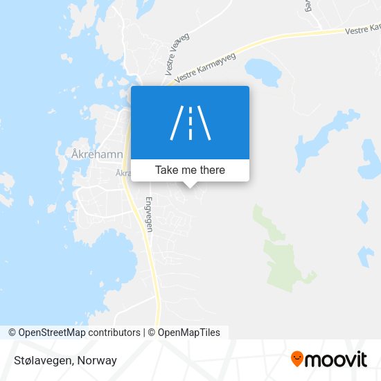 Stølavegen map