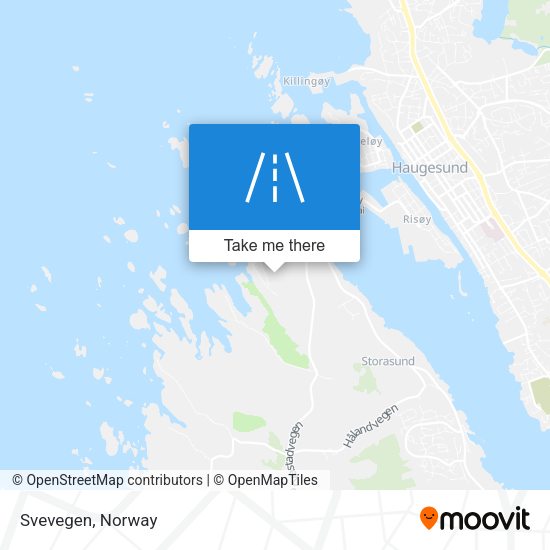 Svevegen map