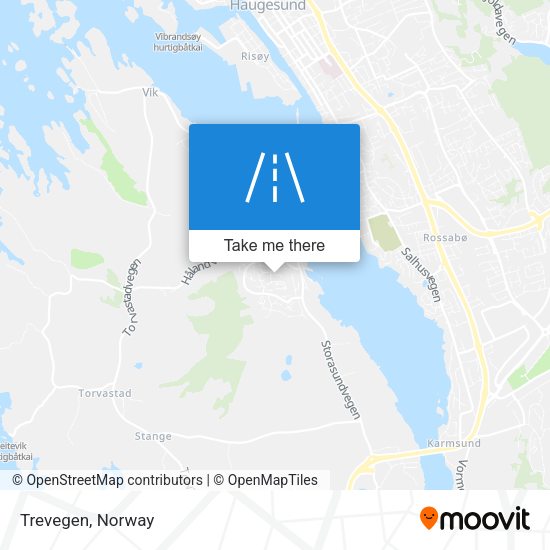 Trevegen map