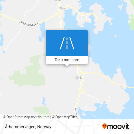 Århammervegen map