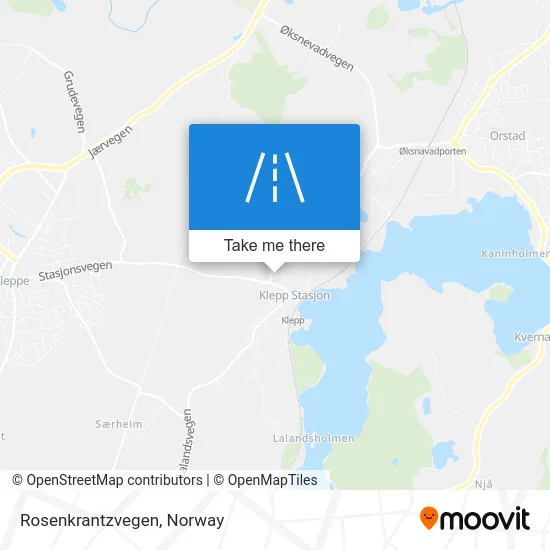 Rosenkrantzvegen map