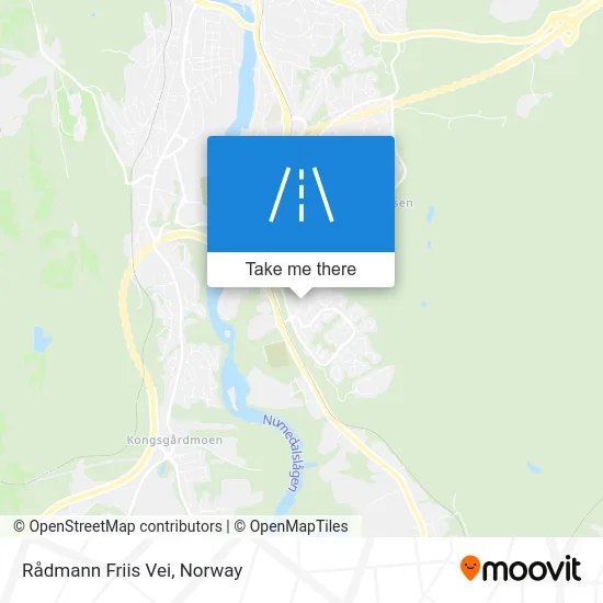 Rådmann Friis Vei map