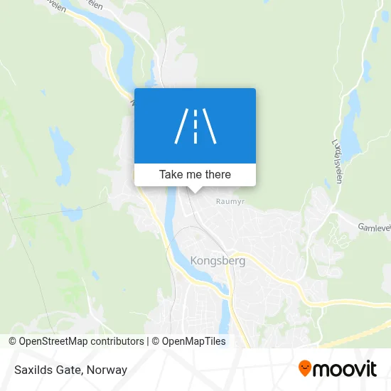 Saxilds Gate map