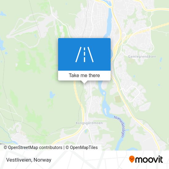 Vestliveien map