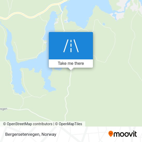 Bergersetervegen map
