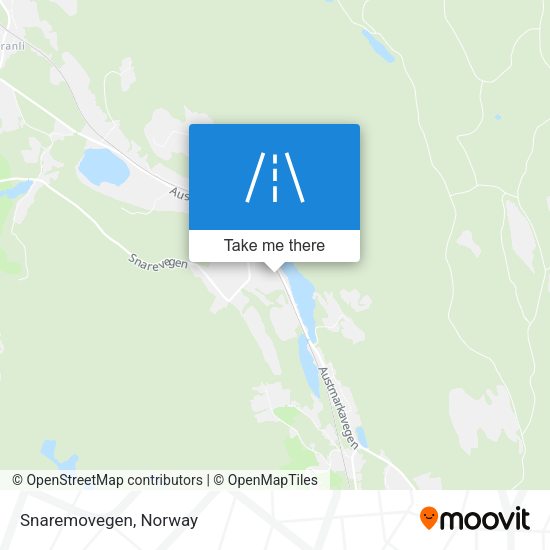 Snaremovegen map