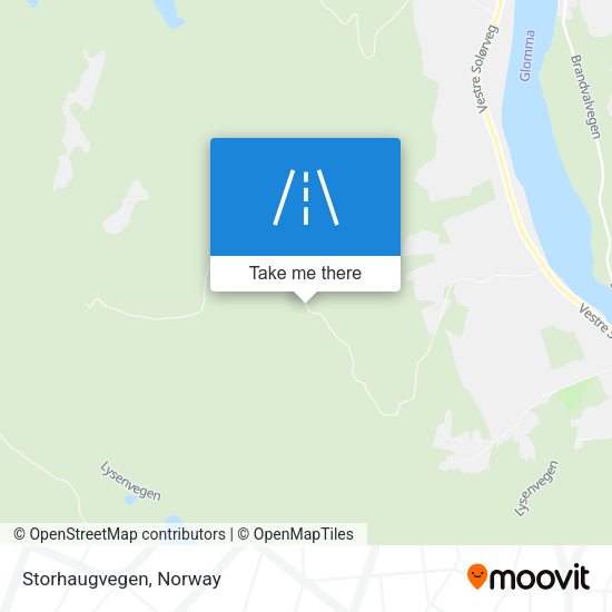 Storhaugvegen map