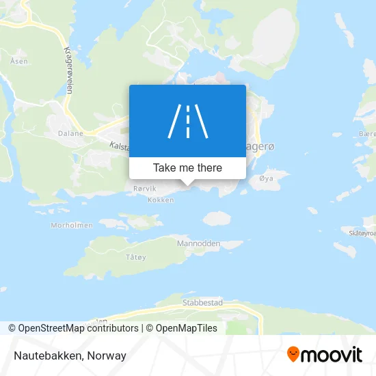 Nautebakken map