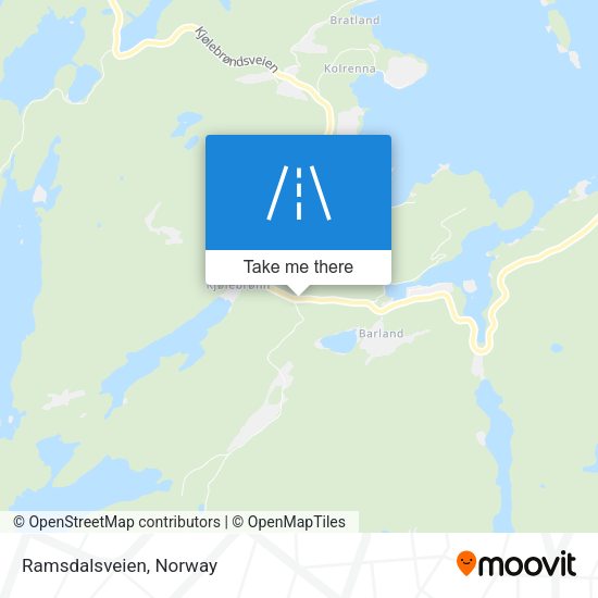 Ramsdalsveien map