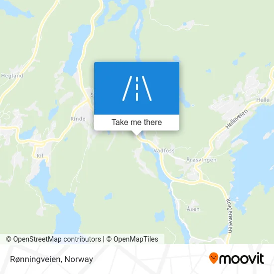 Rønningveien map