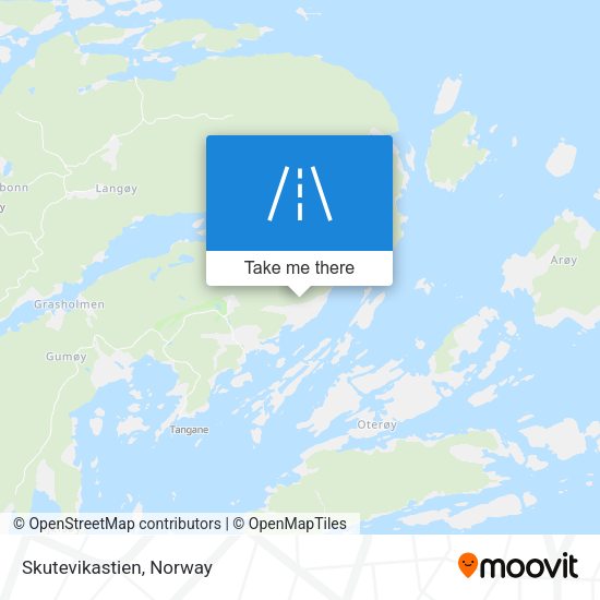 Skutevikastien map