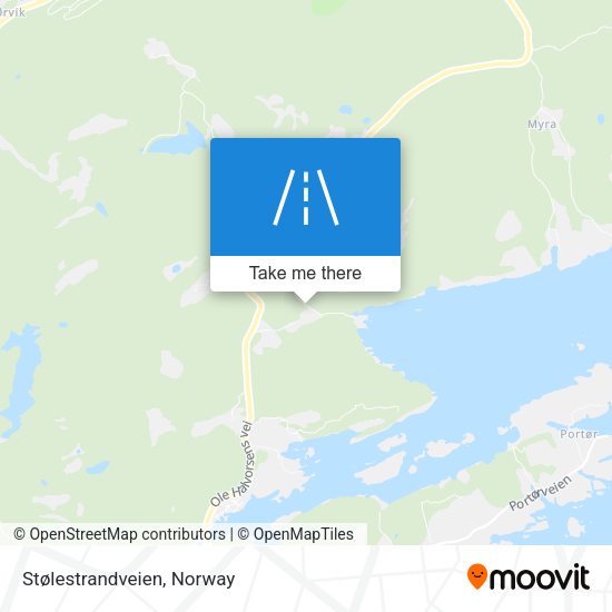 Stølestrandveien map