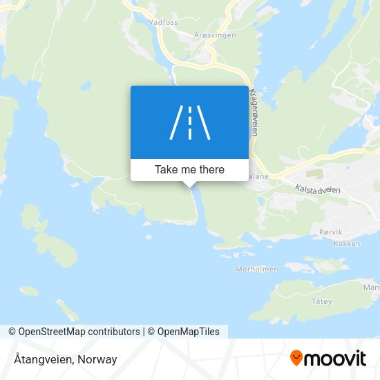 Åtangveien map