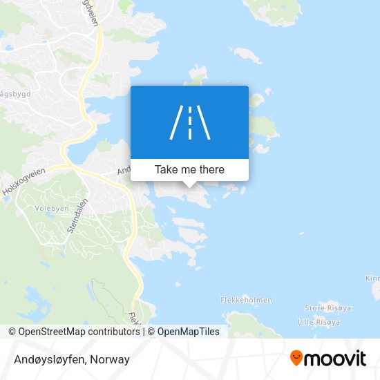 Andøysløyfen map